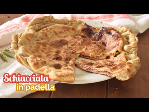 Schiacciata in padella - ricetta veloce senza lievito