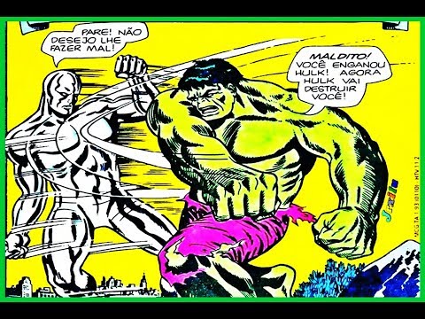 Surfista Prateado X Hulk, Quadrinhos Marvel