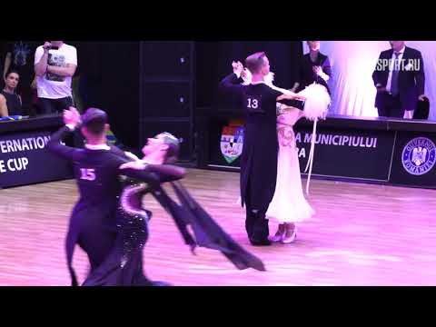Dmitry Chelpanov - Yana Masharova RUS, Slow Foxtrot | WDSF European Championship Youth Standard