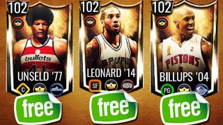 HOW TO GET 102 OVR MONTHLY MASTER  PLAYERS FOR FREE IN NBA LIVE MOBILE 22 SEASON 6
