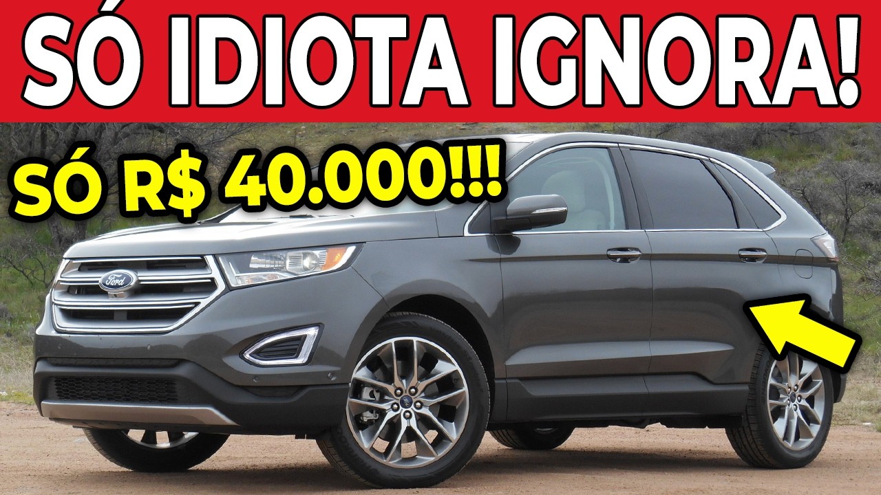 O MERCADO ESCONDEU ESTES SUVS! BARATOS E MELHORES DO QUE VOCÊ IMAGINA! 🔥