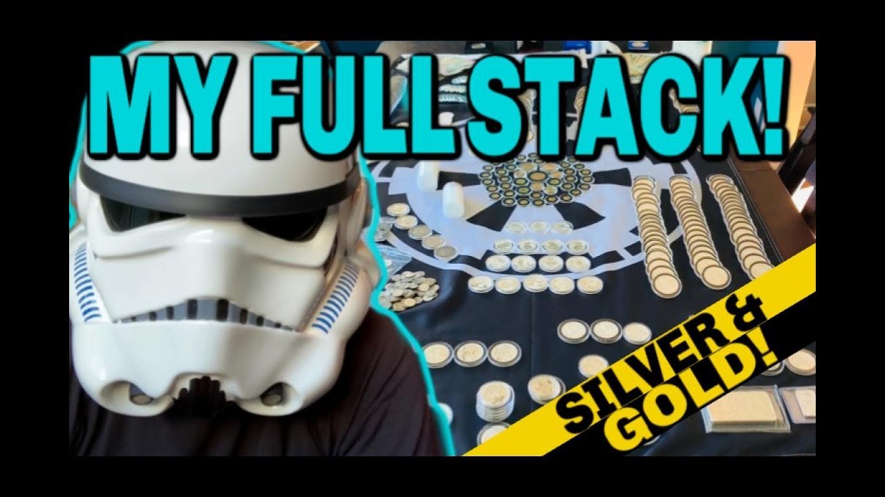 Silver and Gold Coins  - Stacking Stormtrooper's Full Stack