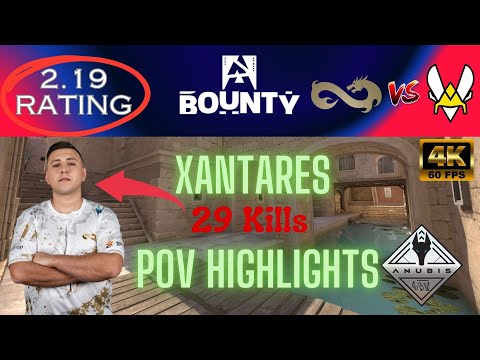 ⫷CS2 POV HIGHLIGHTS⫸ XANTARES | BLAST Bounty 2025 Season 1 Finals | Eternal Fire vs Vitality |Anubis