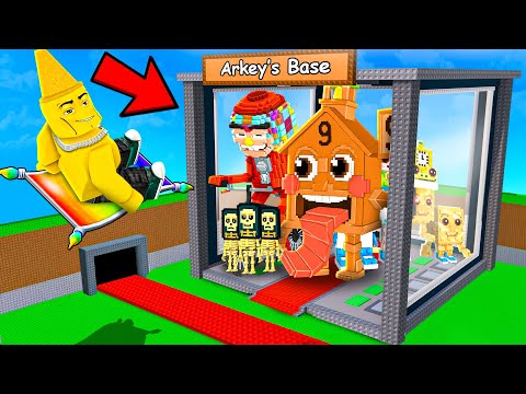 Steal A Brainrot.. BUT YOUR BASE IS MASSIVE