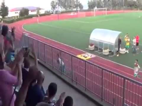 Lanusei - Tortolì 3-1 goal di Andrea Boi