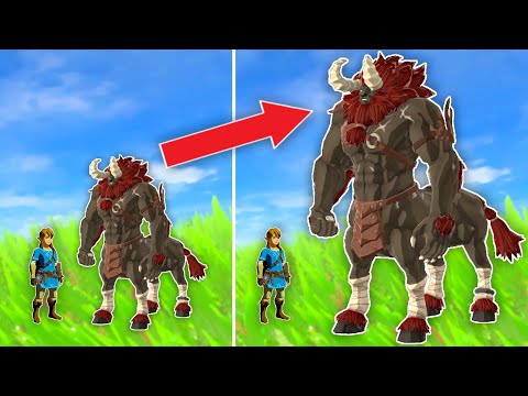 So We Modded BotW and Now Lynels Are TWICE as BIG
