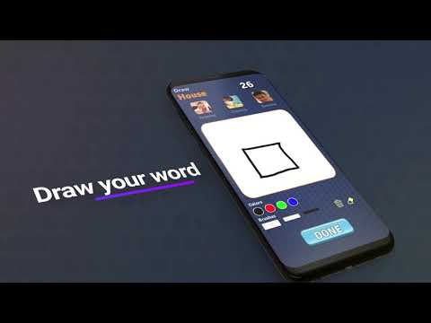 Draw With Friends, multiplayer drawing game. - YouTube