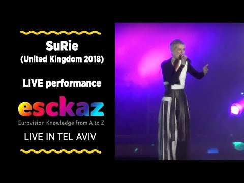 ESCKAZ in Tel Aviv: SuRie (United Kingdom) - Storm (Live at Israel Calling)