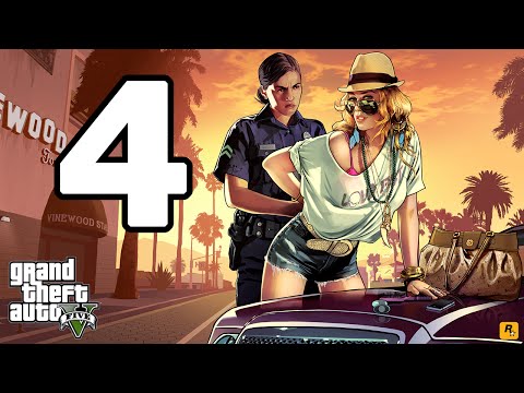 Grand Theft Auto 5 PC Walkthrough Part 4 - No Commentary Playthrough (PC)
