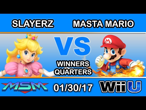MSM 83 - SlayerZ (Peach) Vs. FD | Masta Mario (Mario) Winners Quarters - Smash Wii U