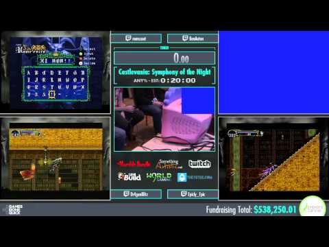 Awesome Games Done Quick 2015 - Part 130 - Castlevania: SotN (Alucard) by Various Runners