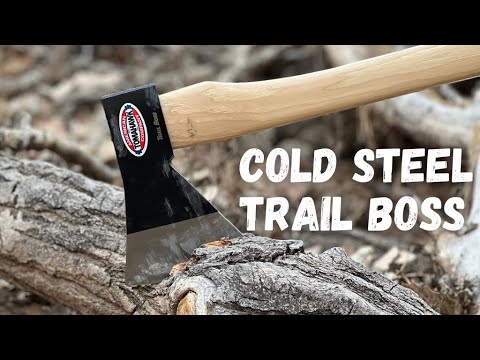 Best Budget Axe on Amazon, Cold Steel Trail Boss, Review and Test