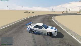 jumpdrift into reverse! ( idk if this is the first JumpDrift into reverse on Fullboost drift server!