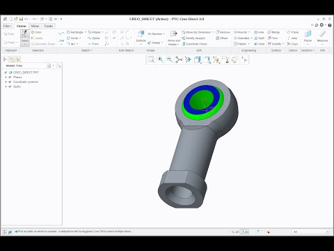 Creo Direct 3.0 - Understanding Direct Modeling