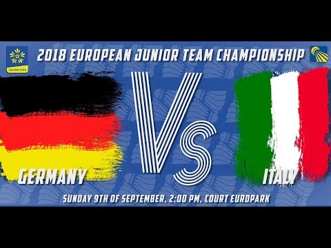 Germany (Kicklitz / Resch) vs Italy (Baroni / Toti) - D3M3 - European Jnr. Team C’ships 2018