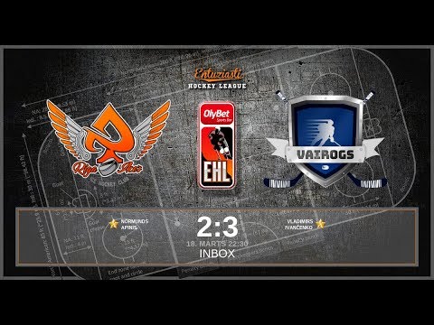 2019.03.18. - HK RĪGAS DŪŽI - HK VAIROGS