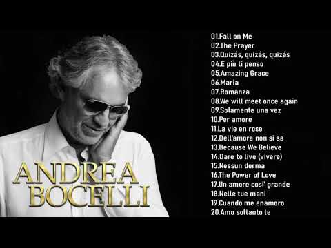 Andrea Bocelli Greatest Hits 2021-- Best Songs Of Andrea Bocelli Andrea Bocelli Full Album