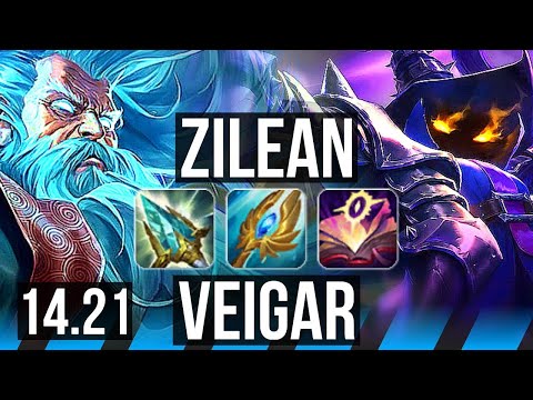ZILEAN vs VEIGAR (MID) | EUW Master | 14.21