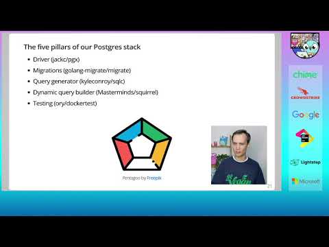 GopherCon 2020: A Journey to Postgres Productivity with Go - Johan Brandhorst-Satzkorn