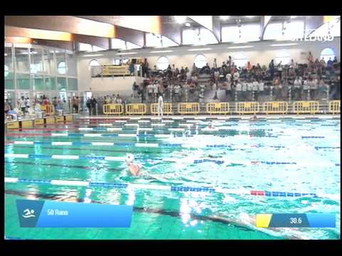 Serie 6 dei 50 Rana  Assoluti Femmine Master - Campionati Regionali Masters 2014 di Veneto e Friuli