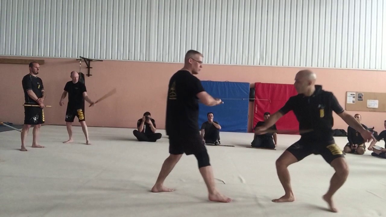 Stick Fighting: Recover After An Attack To The Knee