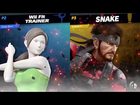 Smash Club #38 - ZanT (WiiFit Trainer) vs To+ (Snake) - Winners Semi Finals