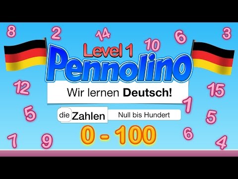 Pennolino! DEUTSCH lernen. - Die Zahlen 0 - 100 - Zählen, Numbers, Count. Learn GERMAN.