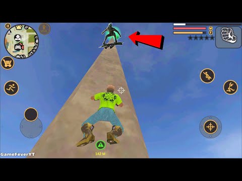 Vegas Crime Simulator (Vegas Hero Stick on Tower) Laser Gun Power Collect - Android Gameplay HD