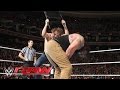 Dean Ambrose Vs Braun Strowman Raw March 21 2016