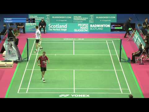 Badminton - Raul Must vs Toby Penty (MS, R16) - Scottish Open 2015