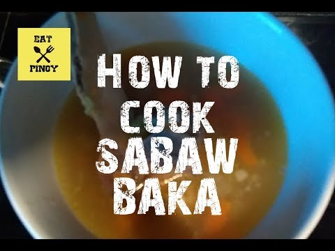 How to cook SABAW BAKA | Filipino Beef Broth Soup