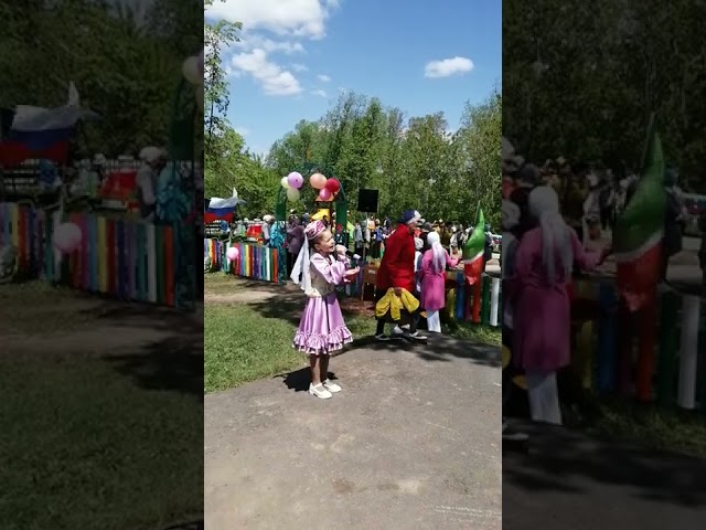 ?В Малых Уруссу торжественно открыли детскую площадку