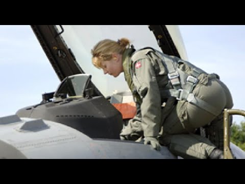 First Female F-16 Fighter pilot of Denmark [første og eneste kvindelige jagerpilot]