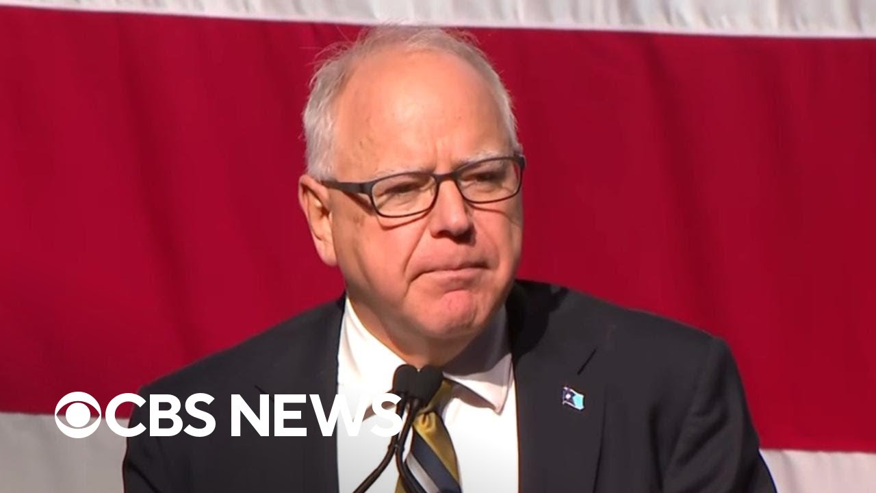 Gov. Tim Walz speaks publicly for first time since 2024 election loss