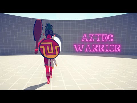 Aztec Warrior Vs Every Unit | TABS Totally Accurate Battle Simulator