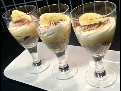 LE  BANNOFEE  INDIVIDUEL EN VERRINE  RECETTE SPÉCIALE RAMADAN