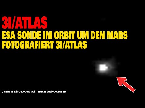 3I/Atlas - ESA space probe photographed in orbit around Mars 3I/Atlas