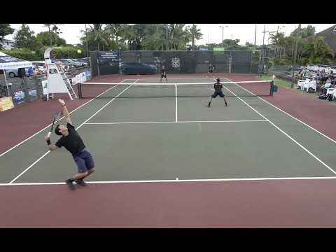 Shubert/Vande Linde vs. Kim/Hamano QUALIFYING HIGHLIGHTS - Kailua Men's Night Doubles 2022