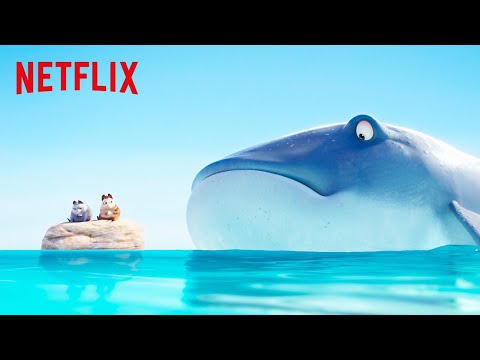 Thumbnail of the video: Op & Ed's Wally Whale Hello 🐳 Extinct | Netflix Futures