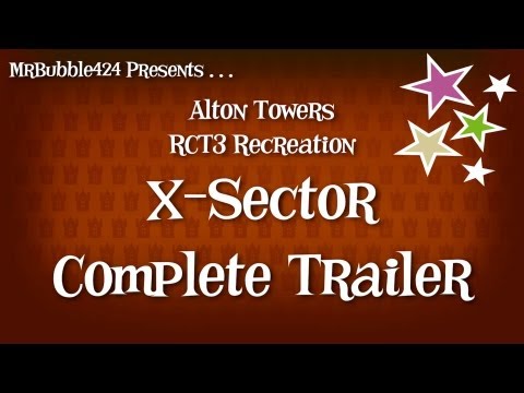 X-Sector Complete Trailer - Alton Towers RCT3 Recreation HD