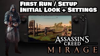 Is Assassin's Creed Mirage PLAYABLE on Steam Deck?