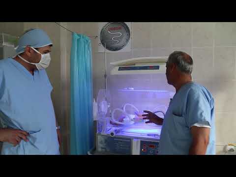 عرض باللغة الإنكليزية لمشفى البرناص في جبل التركمان يلقيه الدكتور جواد أبو حطب