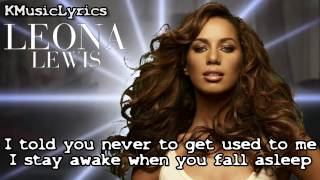 Leona Lewis - Trouble (Official Lyrics Video)
