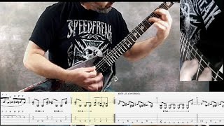 Anthrax - Madhouse - Thrash Metal Guitar Lesson (w/Tabs)