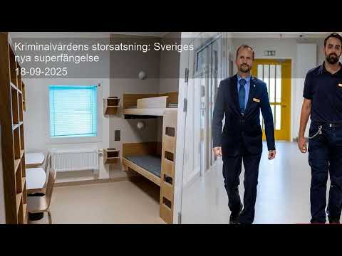 Kriminalvårdens storsatsning: Sveriges nya superfängelse