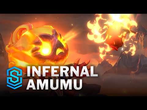 Infernal Amumu Wild Rift Skin Spotlight
