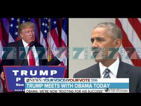 PERPLASJE MES PRESIDENTIT BARACK OBAMA DHE DONALD TRUMP - News, Lajme - Kanali 12