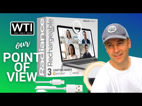 GearLight Selfie Ring Lights - WTI product video review