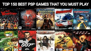 Top 150 Best PSP Games Of All Time You Must A Play | Best PSP Games