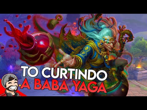 BABA YAGA MID, Tô curtindo jogar com ela! - ⚡ Smite BR Master Ranked Conquista